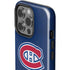 NHL Montreal Canadiens Distressed iPhone 15 Pro Impact Case